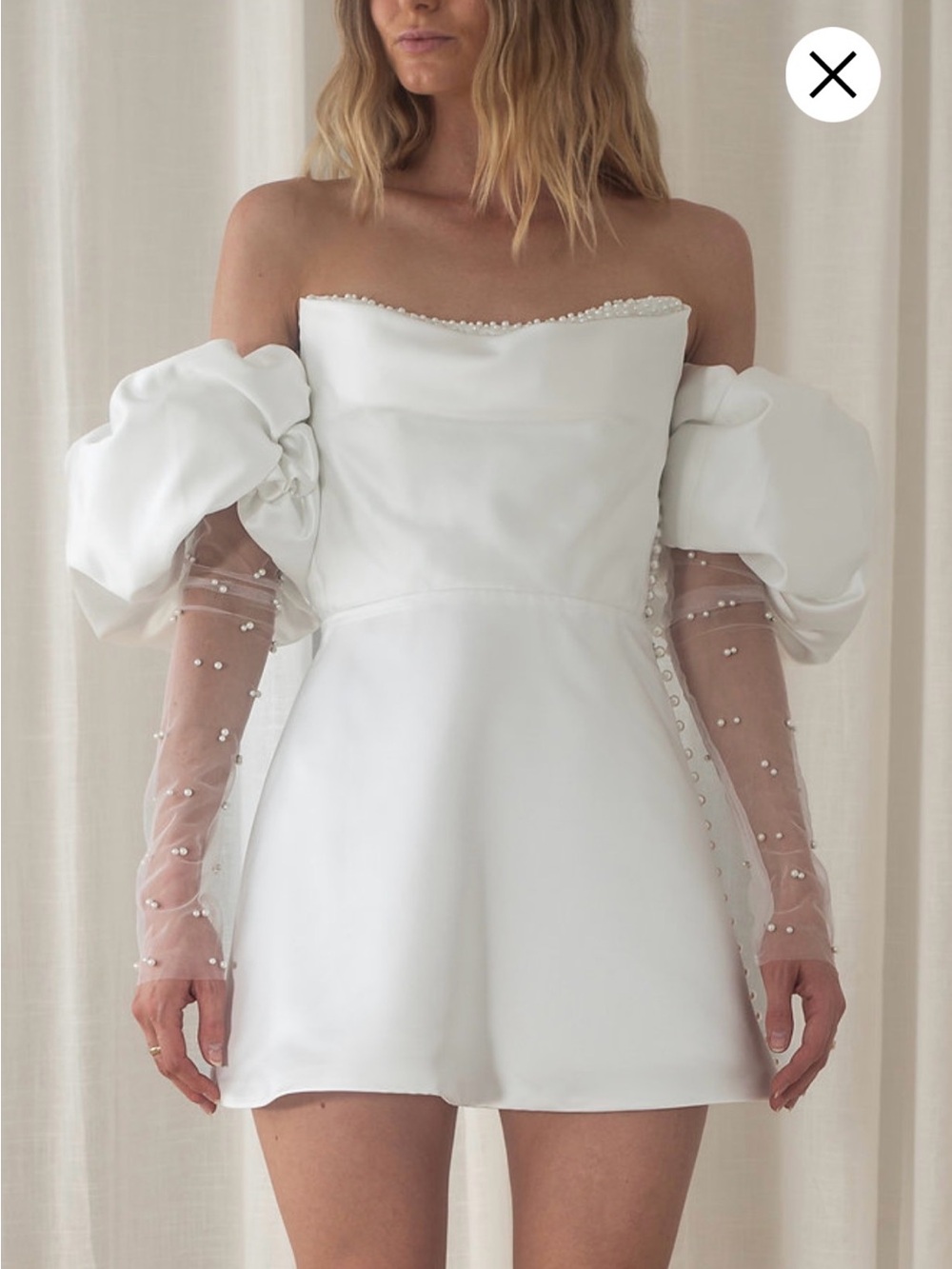 Aston Bridal Miranda Mini Dress